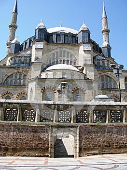 Selimiye Mosque in Edirne Turkey