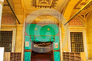 Selimiye Mosque entrance Edirne city Turkey