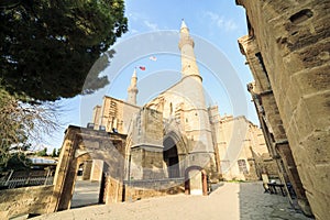 Selimiye Mosque, former Saint Sofia Church, Nicosia, Cyprus