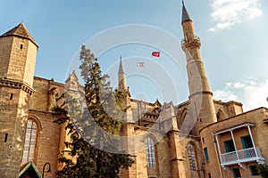 Selimiye Mosque, formerly St. Sophia Cathedral. Nicosia, Cyprus