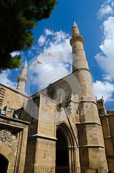 Selimiye Mosque, St. Sophia Cathedral, Nicosia, Lefcosa, Cyprus