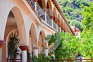 Selinari monastery is located in the picturesque island of Crete