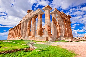 Selinunte temple, Sicily, Italy