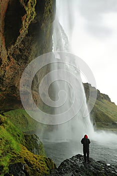 Seljalandfoss waterfall