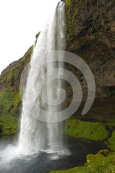 Seljalandfoss waterfall, Iceland.