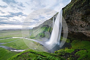 Seljalandsfoss - beautiful waterfall in Iceland
