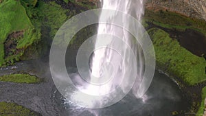 Seljalandsfoss waterfall in Iceland