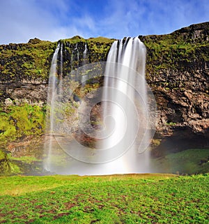 Seljalandsfoss, waterfall in Iceland