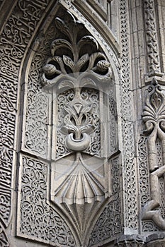 Seljuk architecture carving detail