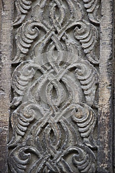 Seljuk architecture carving detail