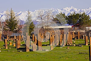 Seljuk Cemetery of Ahlat, the tombstones of medieval islamic notables.