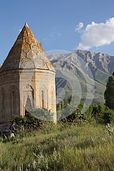 Seljuk cemetery and tomb near Lake Van