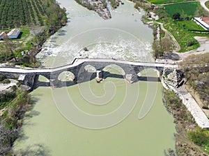 Seljuk period historical centuries-old bridge