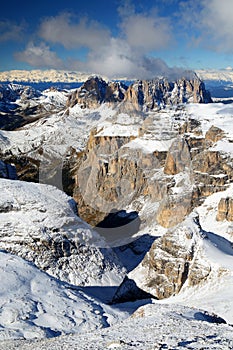 Sella Group in the Dolomites