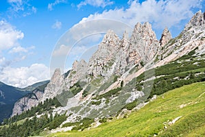 Sella Group massif, South Tyrol, Italy