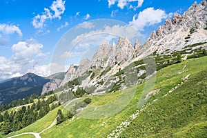 Sella Group massif, South Tyrol, Italy