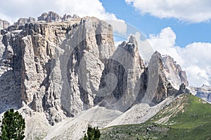 Sella Group massif, South Tyrol, Italy