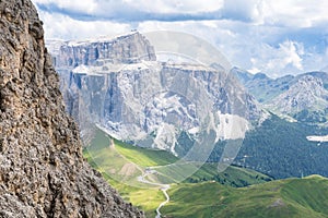 Sella Group massif, South Tyrol, Italy