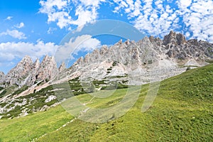 Sella Group massif, South Tyrol, Italy