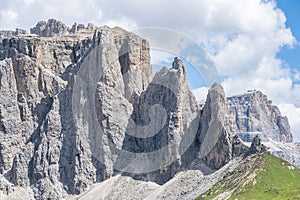 Sella Group massif, South Tyrol, Italy