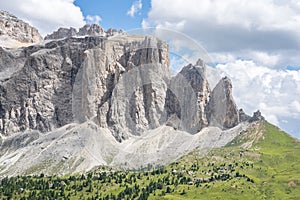 Sella Group massif, South Tyrol, Italy