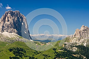 Sella pass, Trentino, Italy