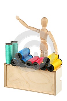 Seller of thread