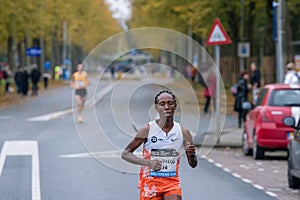 Selly Chepyego At The TCS Amsterdam Marathon At Amsterdam The Netherlands 20-10-2024