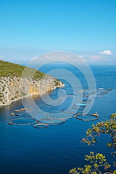 Selonda Bay, in the Aegean sea, in Greece