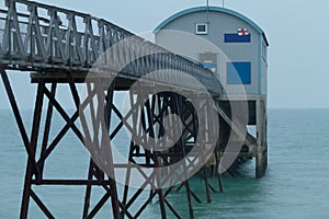 Bote salvavidas estación 