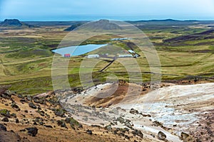 Seltun geothermal area Reykjanes peninsula, Iceland