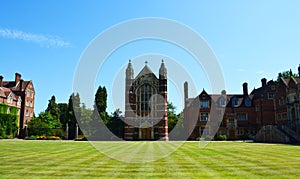 Selwyn college in Cambridge, Great Britain