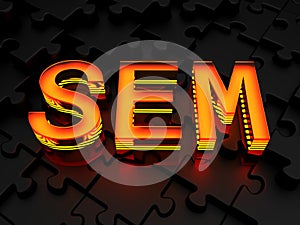 SEM - Search engine marketing photo