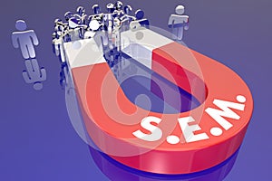 SEM Search Engine Marketing Magnet Customers