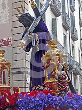 Semana Santa Celebration in Barcelona photo