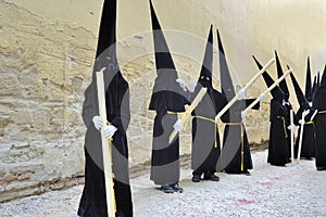 The Semana Santa procession in Spain photo