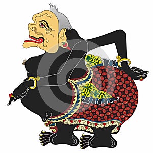 Wayang Puppet Shadow - Semar photo