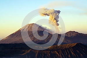 Semeru volcano Indonesia