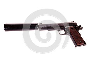 Semi-auto with silencer photo