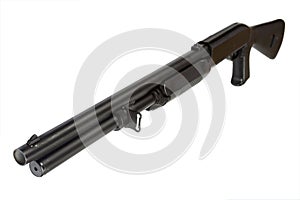 Semi-automatic pump action shotgun