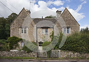 Semi-detached cottage, Cotswolds