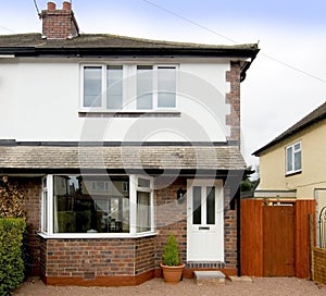 Semi detached house photo