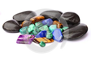 Semi-precious stones photo