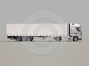 Semi-trailer truck