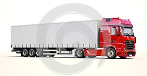 Semi-trailer truck