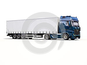 Semi-trailer truck