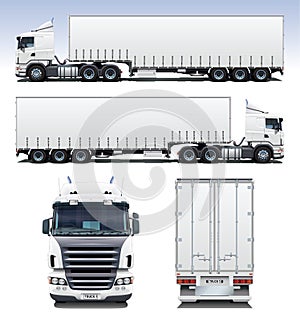 Semi-Trailer Truck