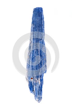 Semi-translucent gem quality blue Kyanite blade from Brazil