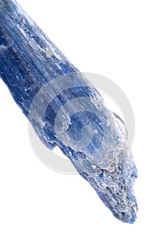 Semi-translucent gem quality blue Kyanite blade from Brazil