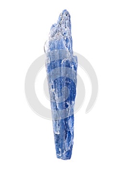Semi-translucent gem quality blue Kyanite blade from Brazil